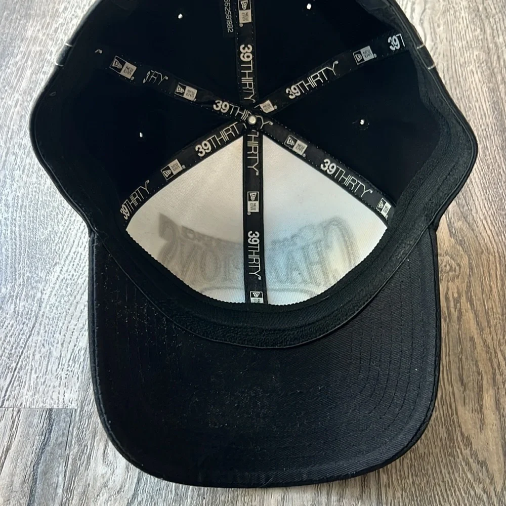 New Era Hat Black and White Los Angeles Kings 39thirty 2012 Conference Champions